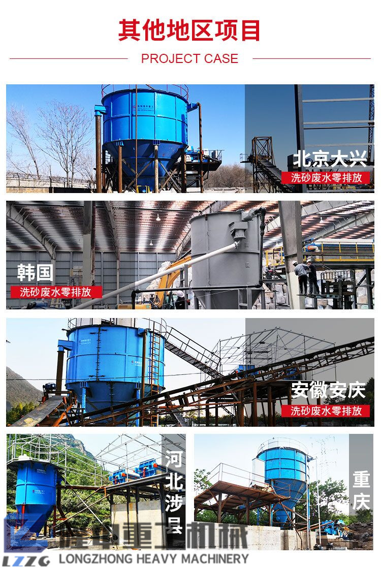 隆中污泥压滤机走向全国！构建零排放洗沙生产线